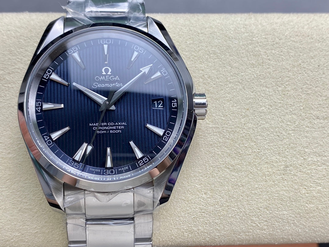 🔵 Omega Seamaster Aqua Terra (Dial Azul)