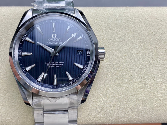 🔵 Omega Seamaster Aqua Terra (Dial Azul)