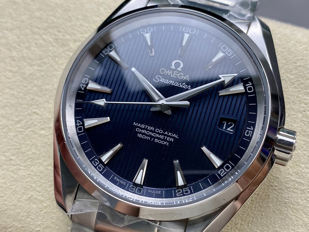 🔵 Omega Seamaster Aqua Terra (Dial Azul)