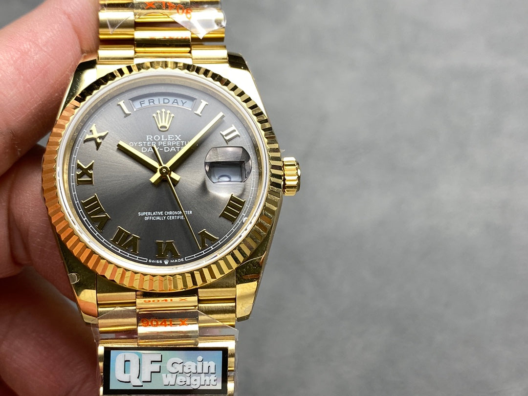 Rolex Day-Date Números romanos All