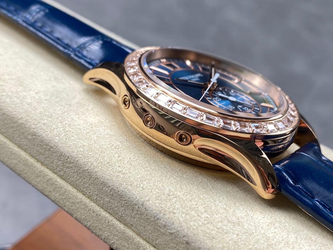 Patek Philippe Chronograph Ref. 5930R-010 (World Time Chronograph, versión engastada personalizada)