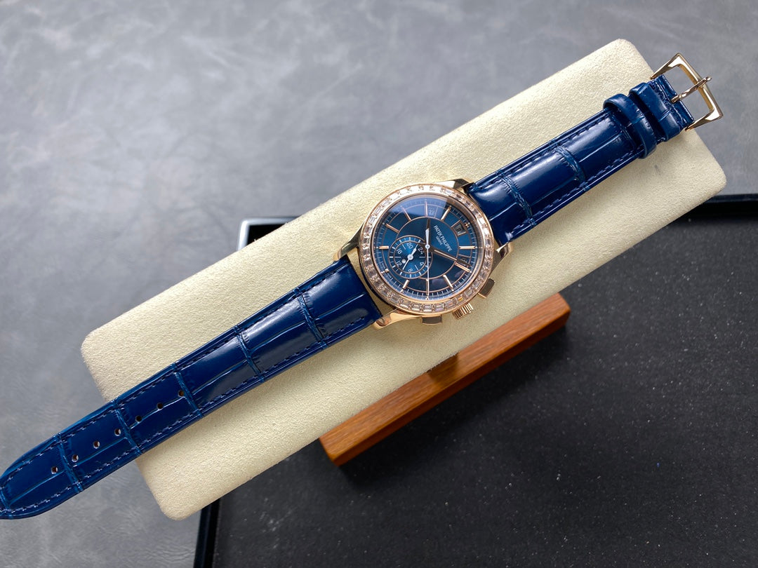 Patek Philippe Chronograph Ref. 5930R-010 (World Time Chronograph, versión engastada personalizada)
