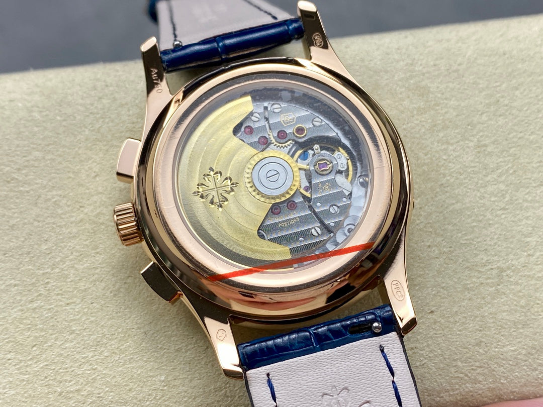 Patek Philippe Chronograph Ref. 5930R-010 (World Time Chronograph, versión engastada personalizada)