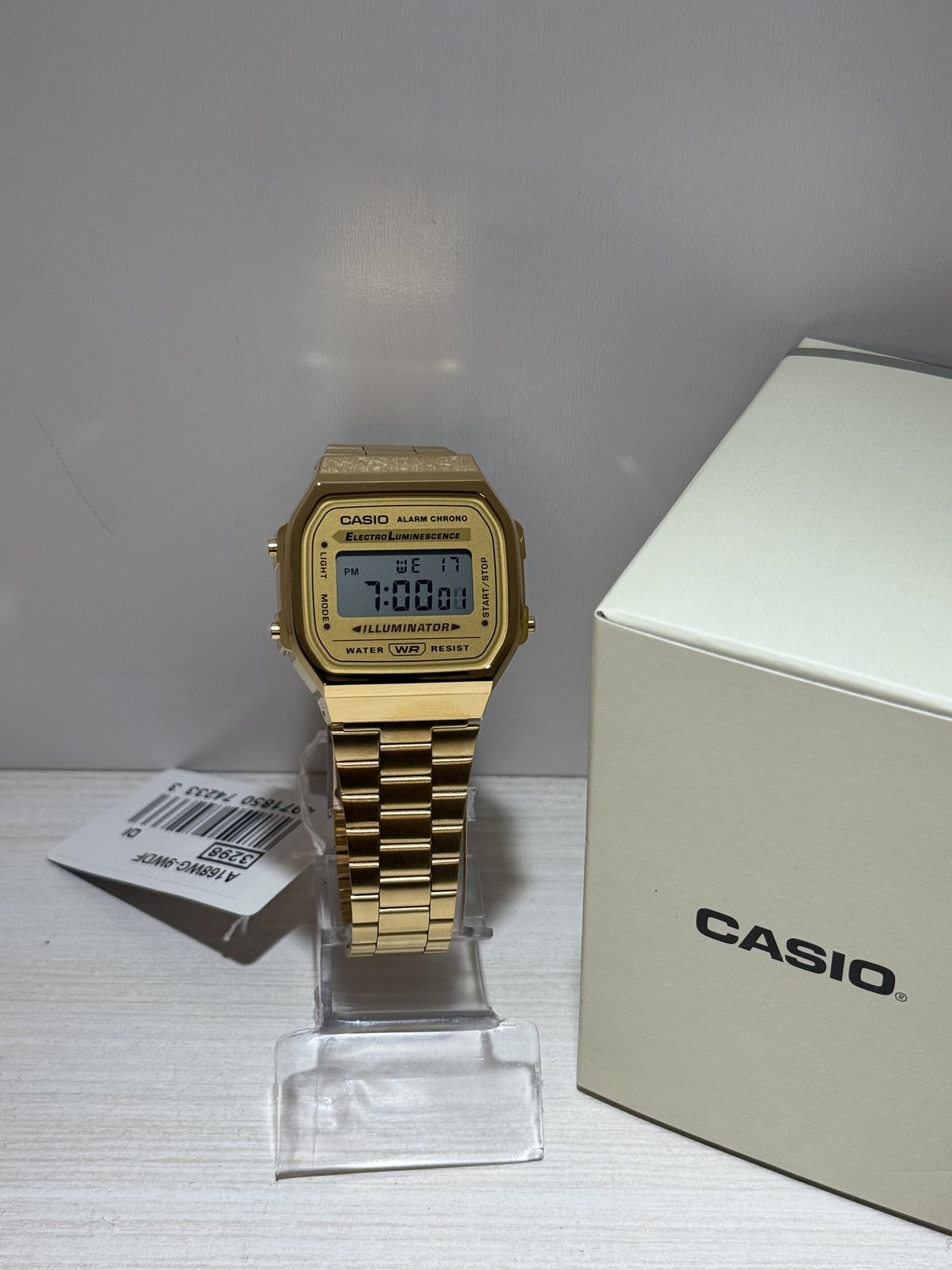 Casio Vintage A168WG Dorado — foto 1