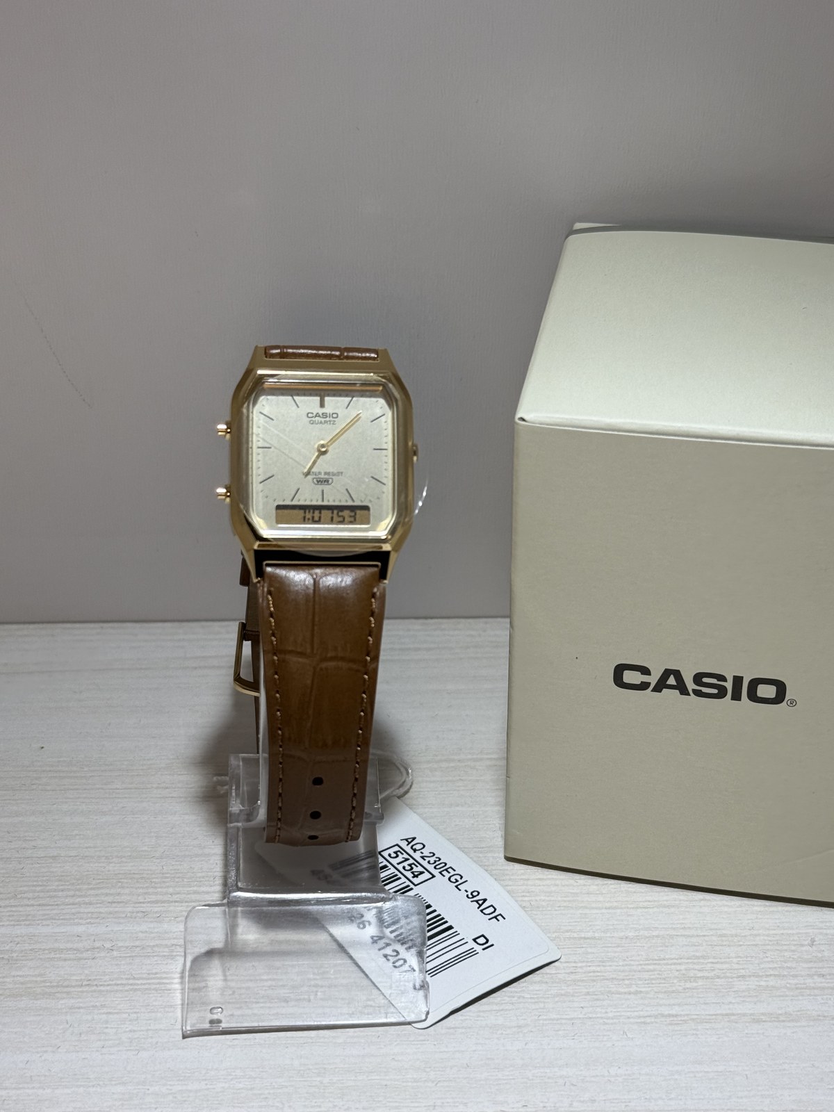 Casio Vintage AQ-230EGL Cuero
