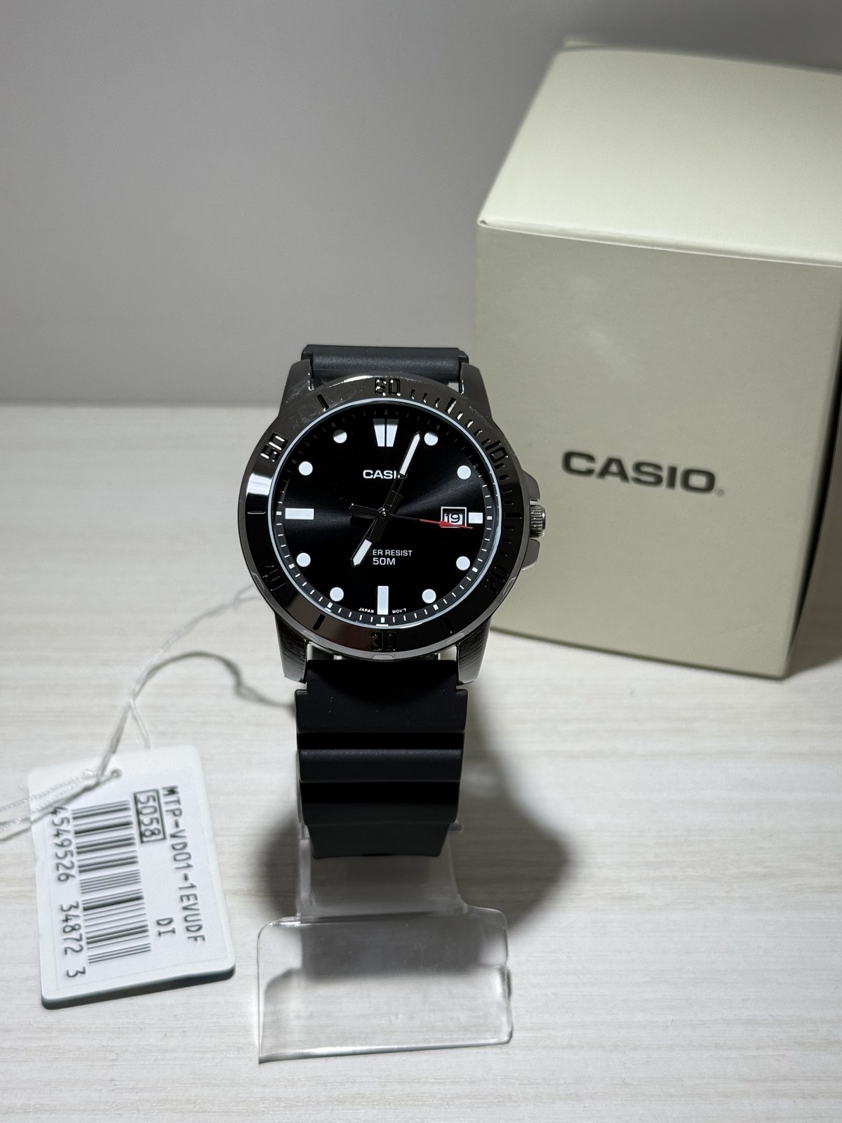 Casio MTP-VD01 Negro — foto 1