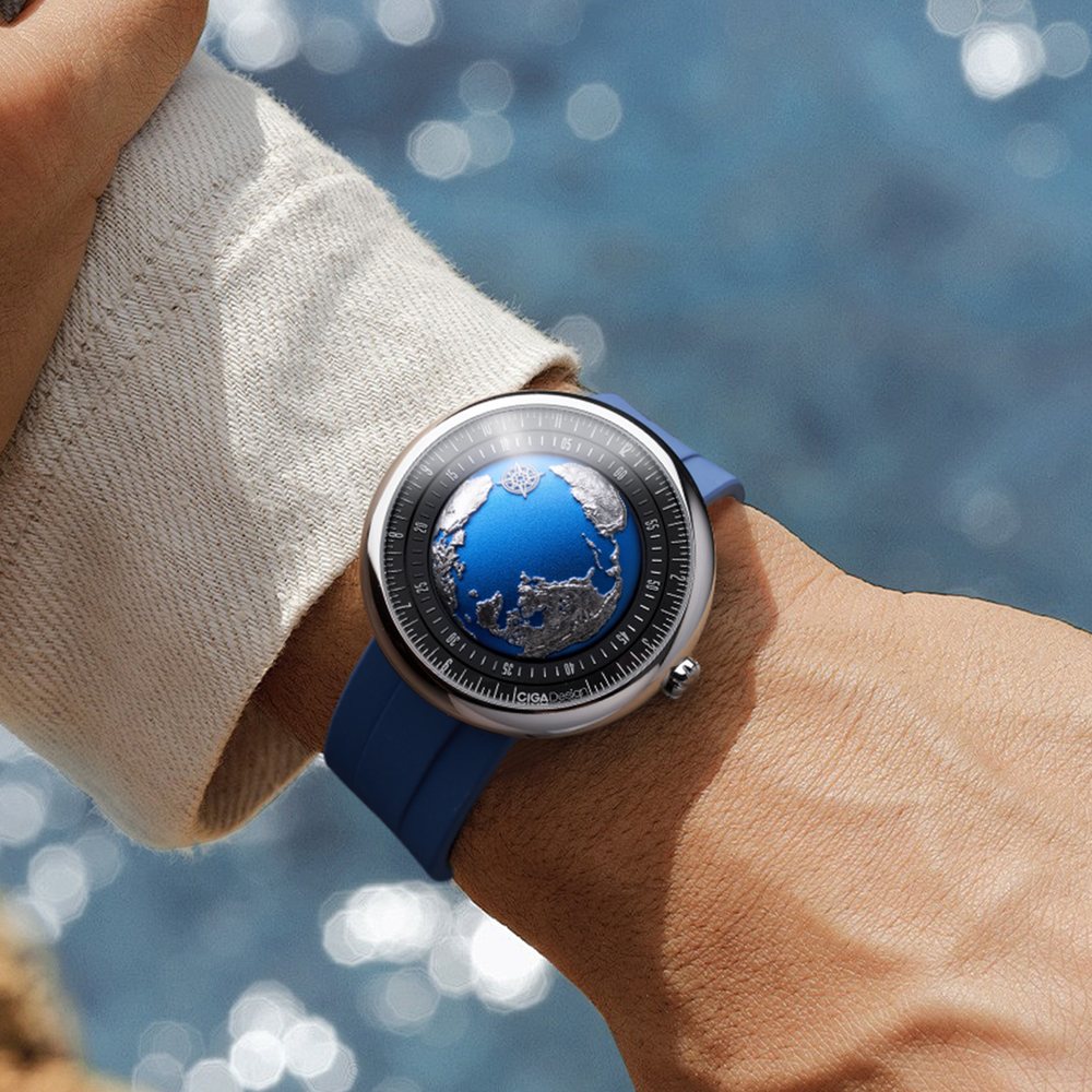 CIGA design Blue Planet II Atlantic Titanium — foto 2