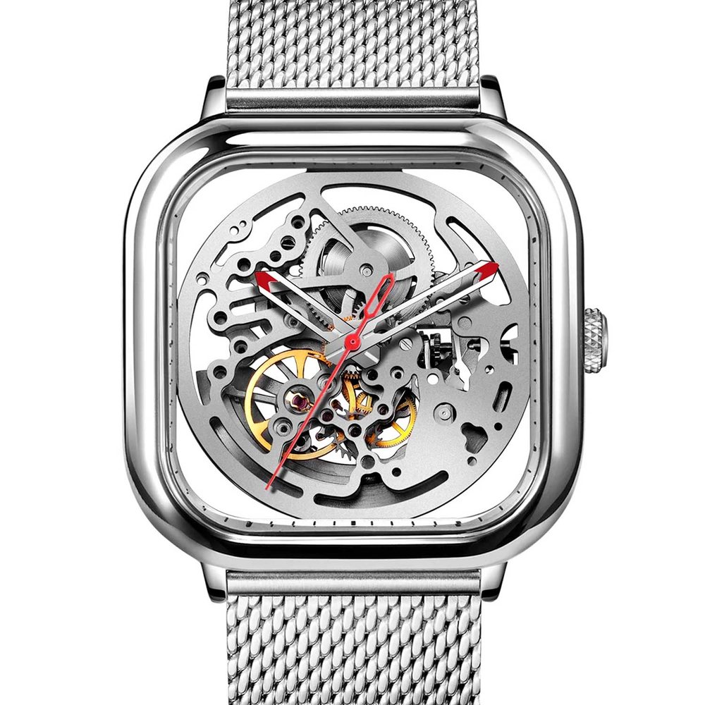 CIGA design Full Hollow Skeleton Silver — foto 2