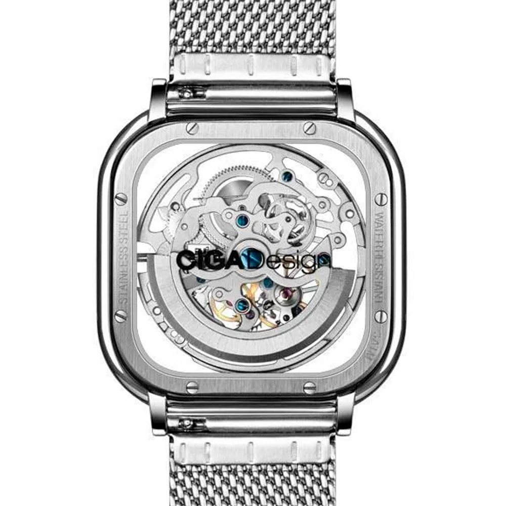 CIGA design Full Hollow Skeleton Silver — foto 3