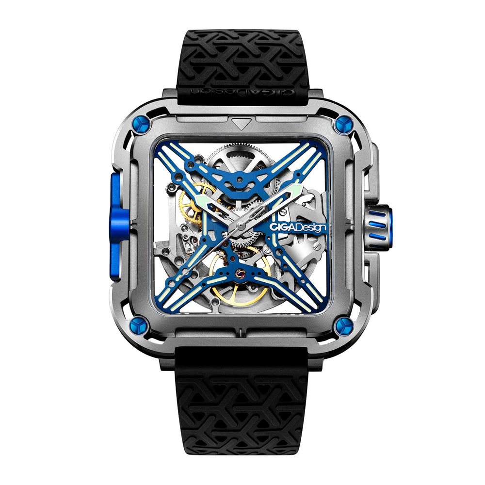 CIGA design Gorilla Silver Blue