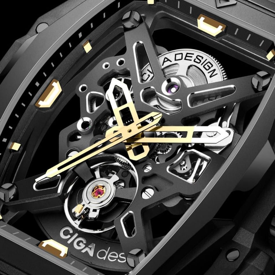 CIGA design Skeleton EDGE-Hunter Black Gold — foto 4