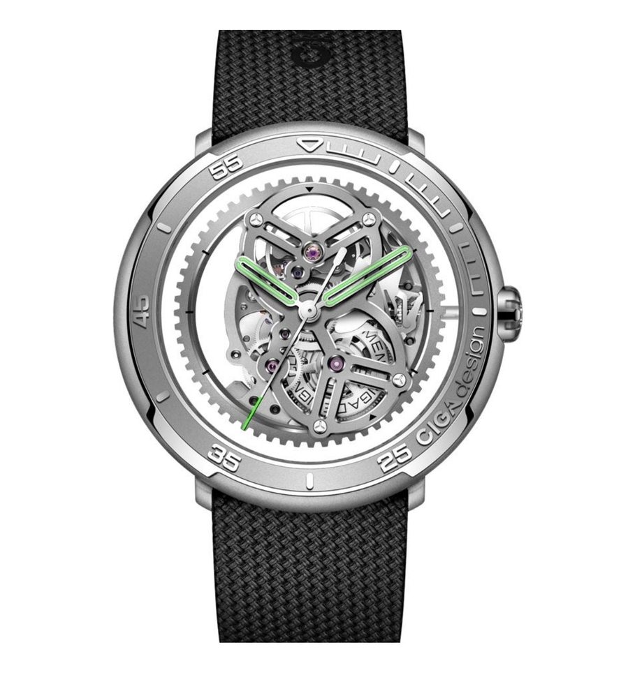 CIGA design Skeleton Vector Silver