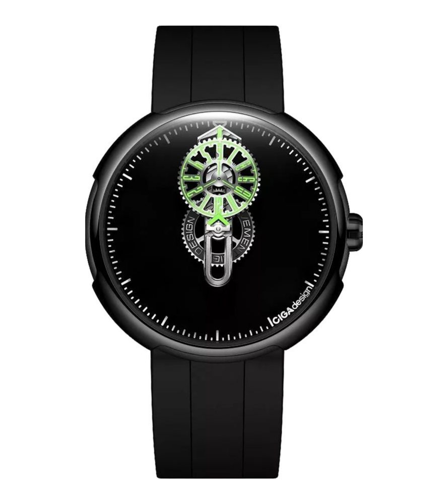 CIGA design Time Cipher Carbon — foto 2