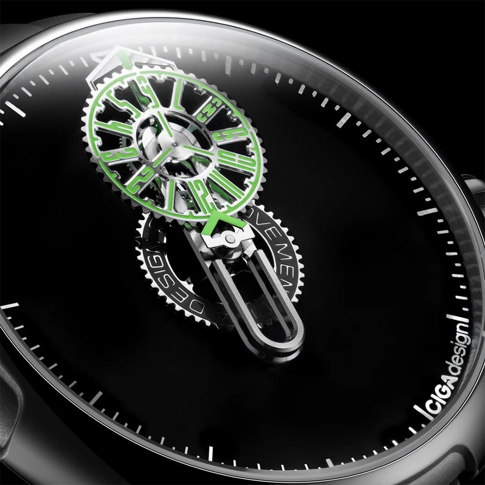 CIGA design Time Cipher Carbon — foto 4