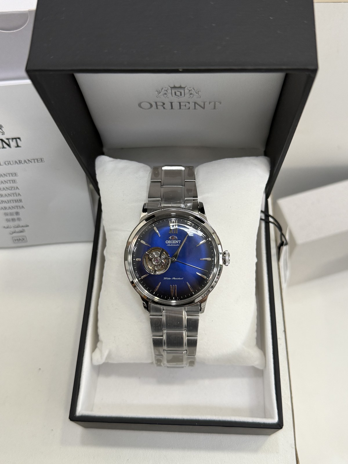 Orient Corazón Abierto Azul